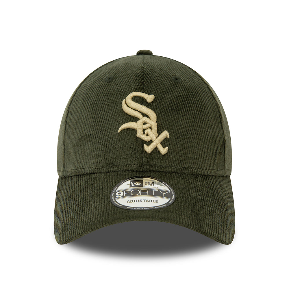 Gorra de béisbol 9FORTY MLB Cord Chicago White Sox de New Era - Oliva-Piedra