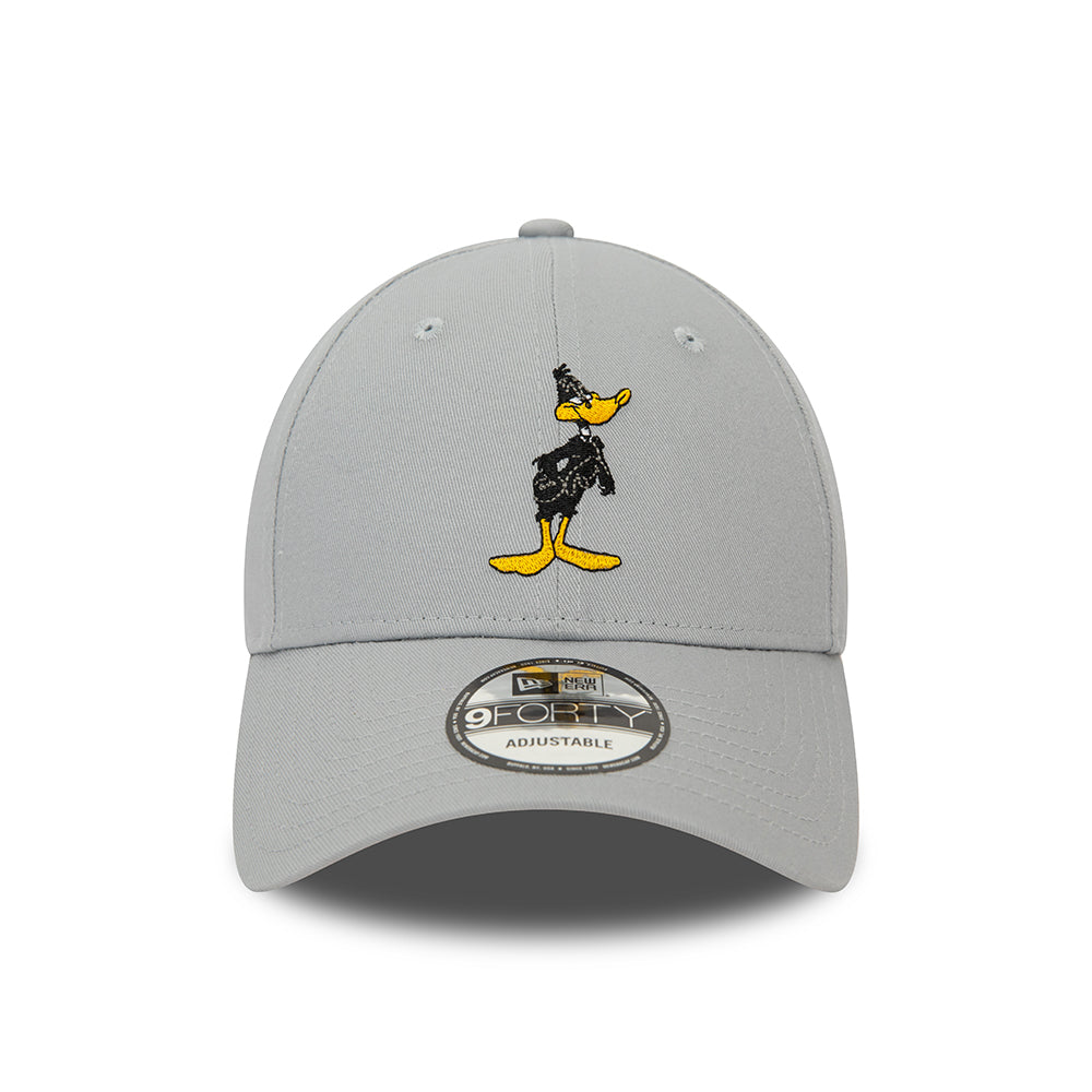 Gorra de béisbol 9FORTY Looney Tunes Character Pato Lucas de New Era - Gris