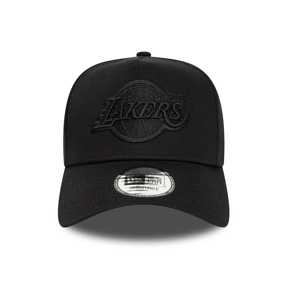 Gorra Snapback 9FORTY A-Frame NBA Seasonal L.A. Lakers de New Era - Negro