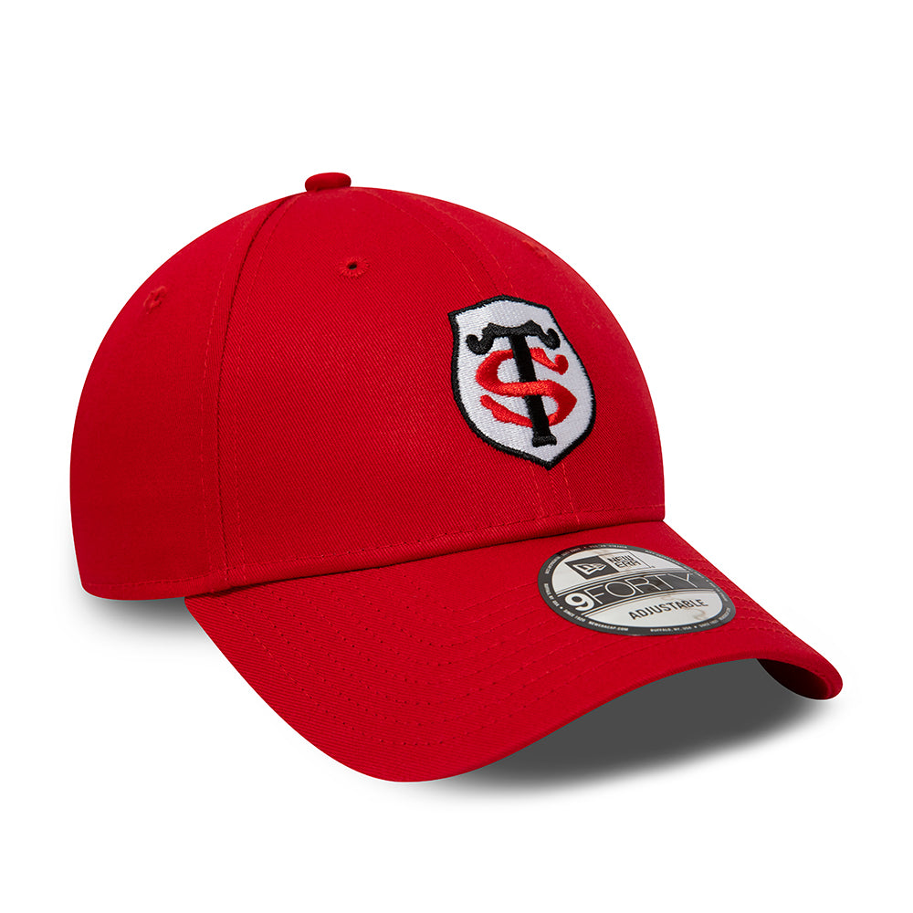 Gorra de béisbol 9FORTY Core Stade Toulousain de New Era - Escarlata