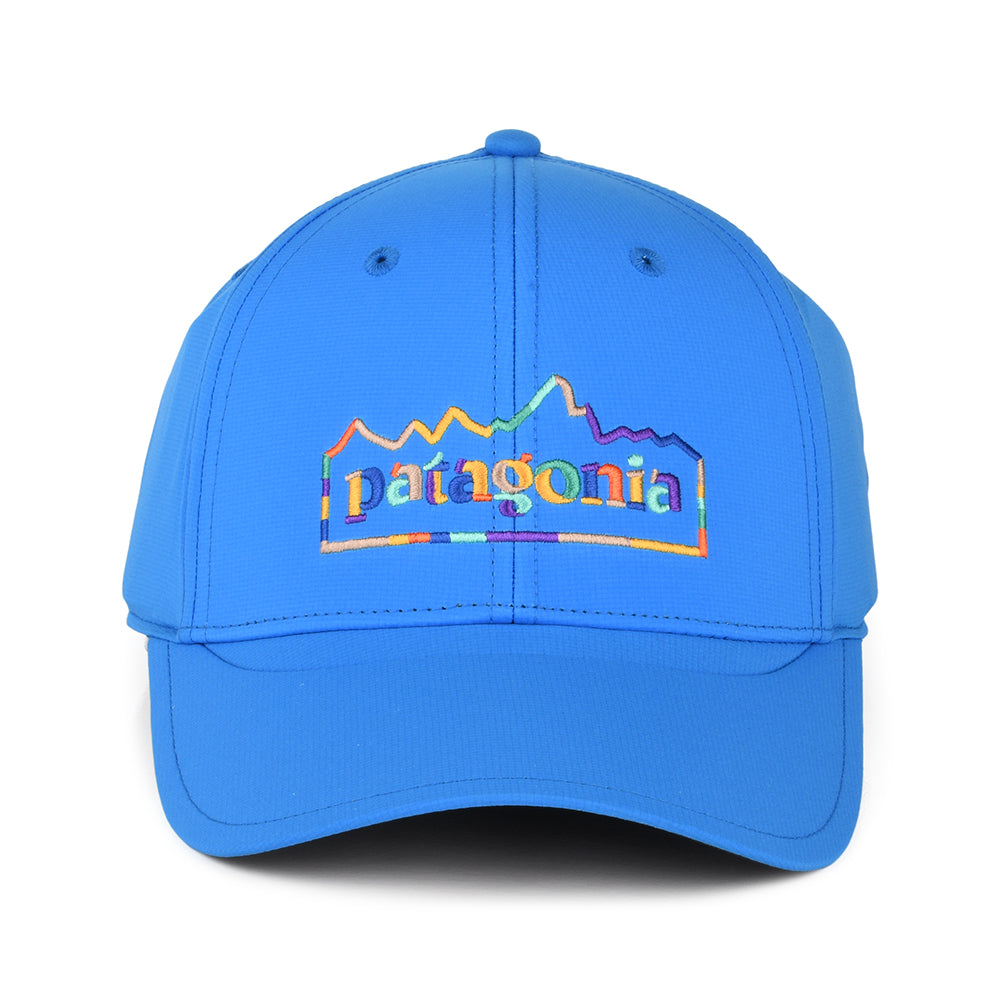 Gorra de béisbol Airshed Perfil bajo Reciclado de Patagonia - Azul Radiante