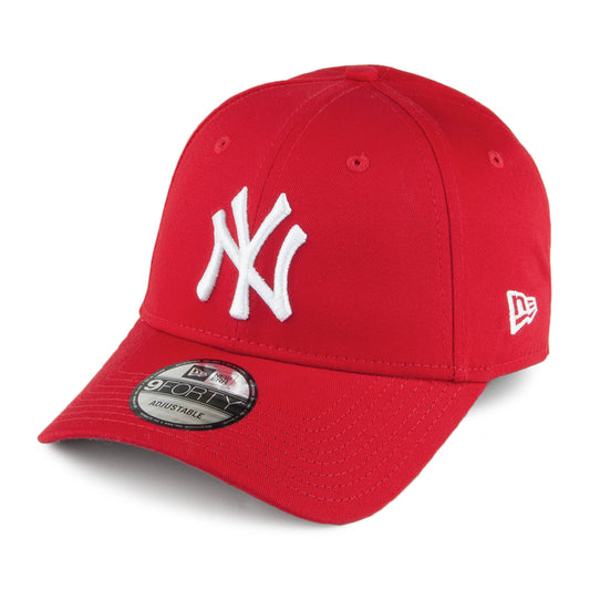 Gorra de béisbol 9FORTY MLB League Basic New York Yankees de New Era - Rojo