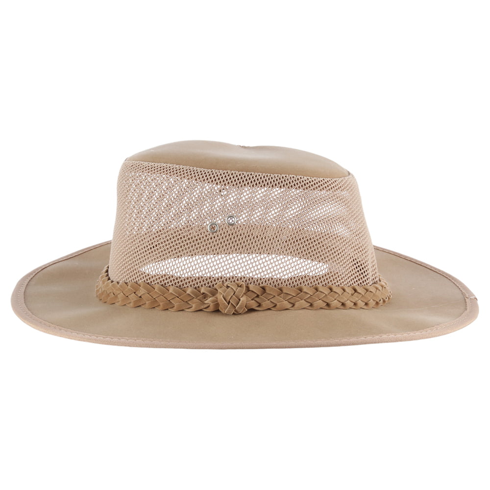 Sombrero Outback Cooler Mesh de Dorfman Pacific - Natural