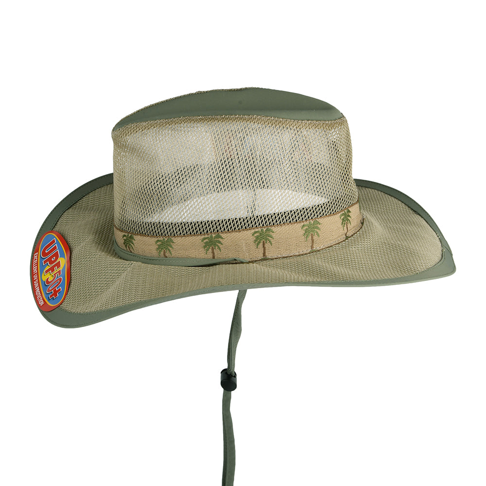 Sombrero Outback Palmera ventilado de Dorfman Pacific - Fósil