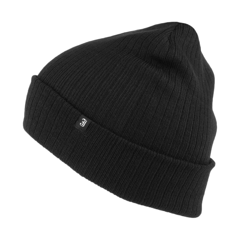 Gorro Beanie Oversized Ribknit de Jaxon & James - Negro