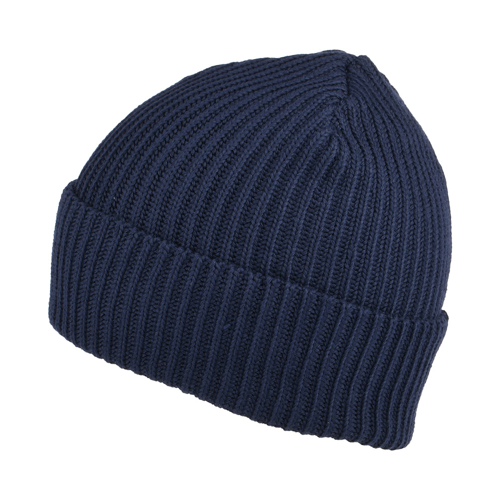 Gorro Beanie Fishermans con vuelta de Patagonia - Azul Marino