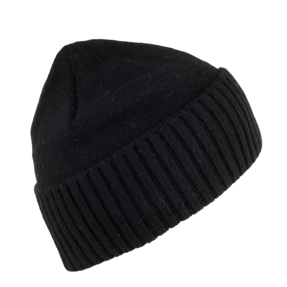 Gorro Beanie Brodeo de lana sostenible de Patagonia - Negro