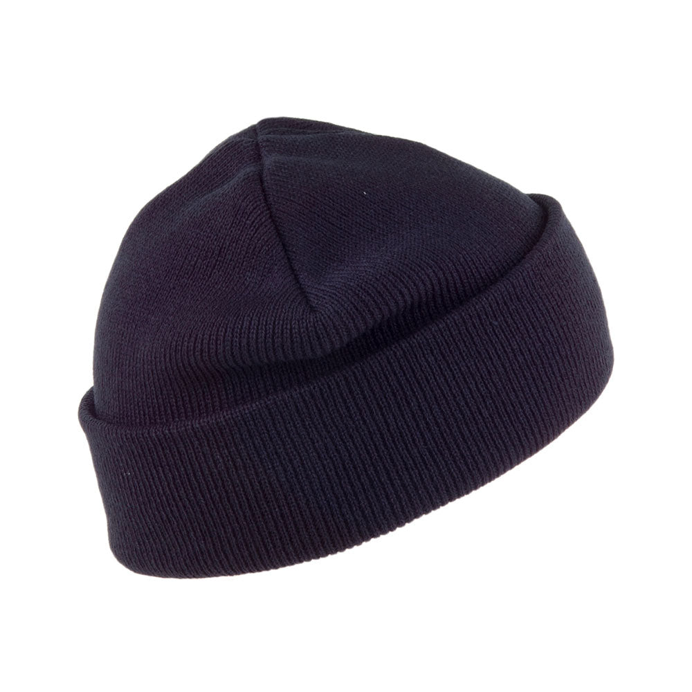 Gorro Beanie Stratus Short Watch de Carhartt WIP - Azul Oscuro