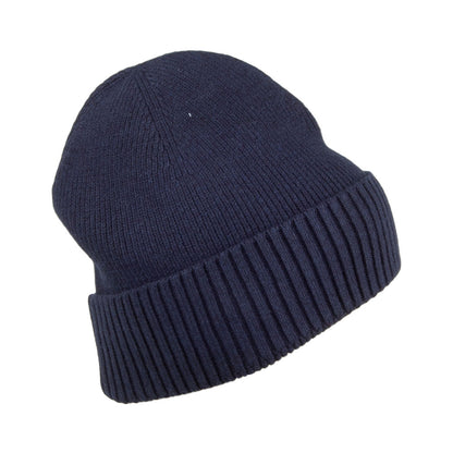 Gorro Beanie Essential Flag de algodón y cachemira de Tommy Hilfiger - Azul Marino