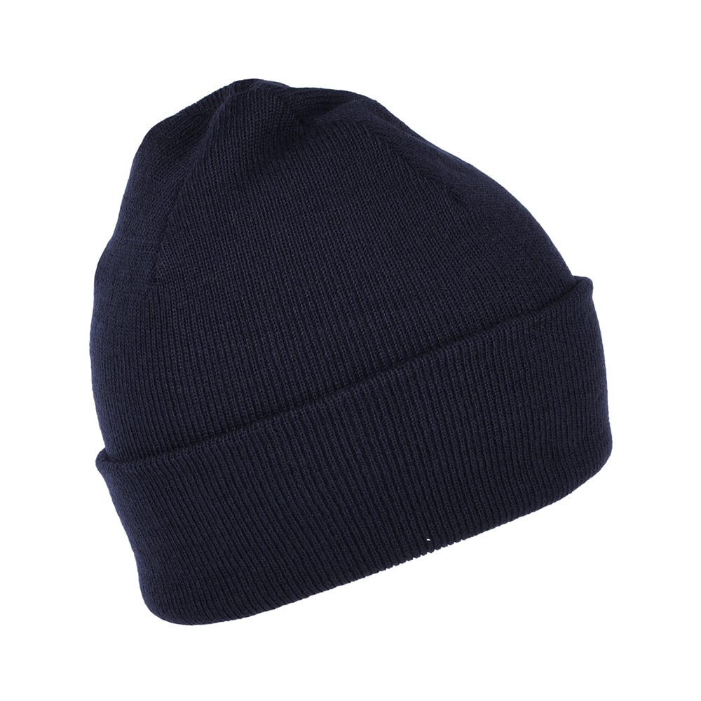 Gorro Beanie Chase con vuelta de Carhartt WIP - Azul Oscuro