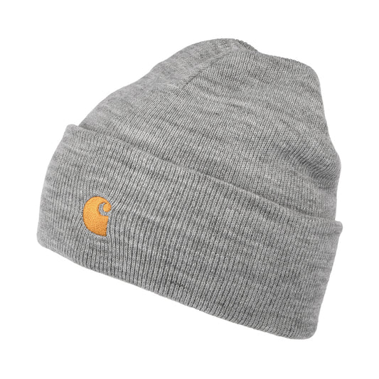 Gorro Beanie Chase con vuelta de Carhartt WIP - Gris