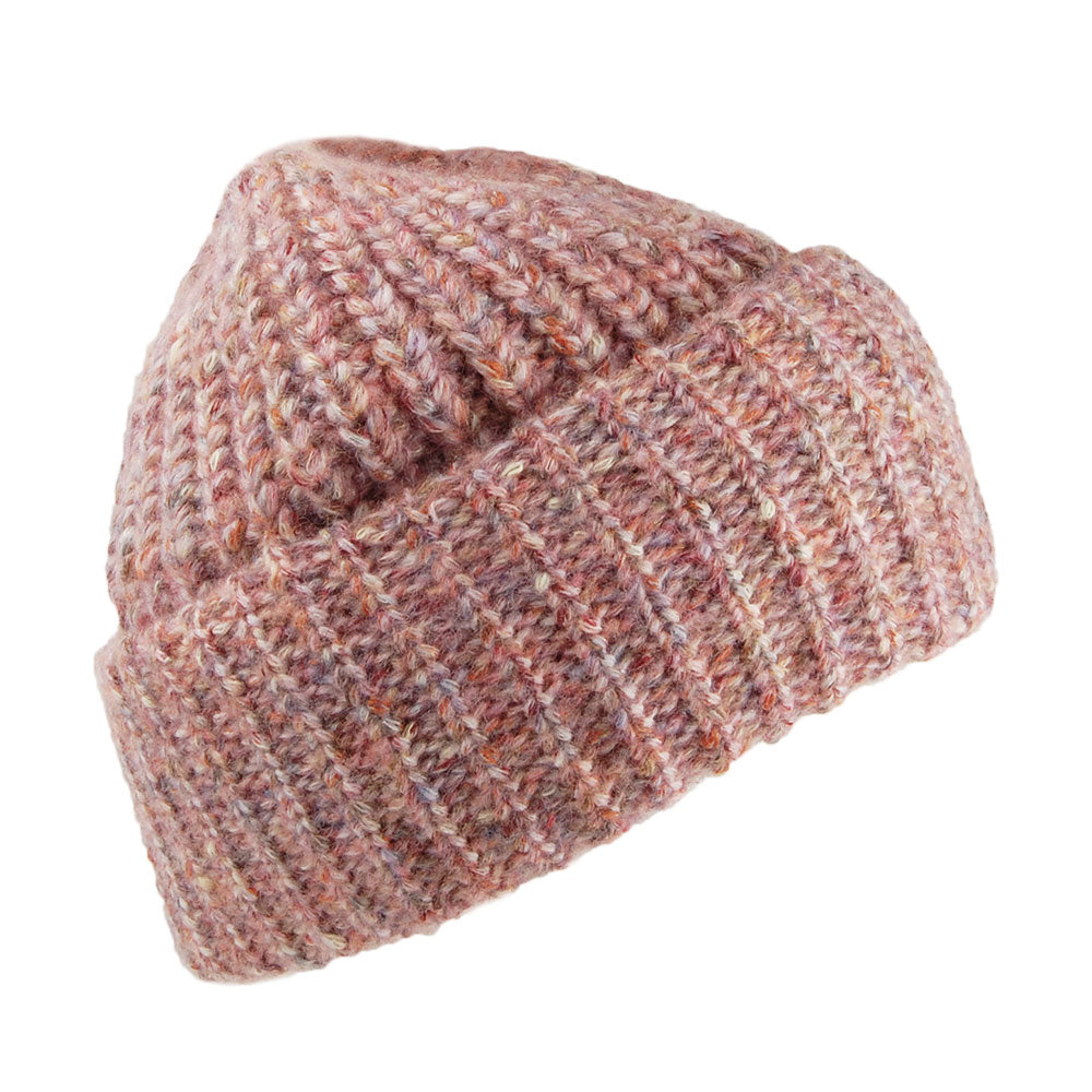 Gorro Beanie Heba con vuelta de Barts - Rosa