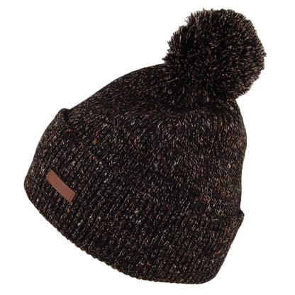 Gorro con pompón Callac de Barts - Mezcla de Negros