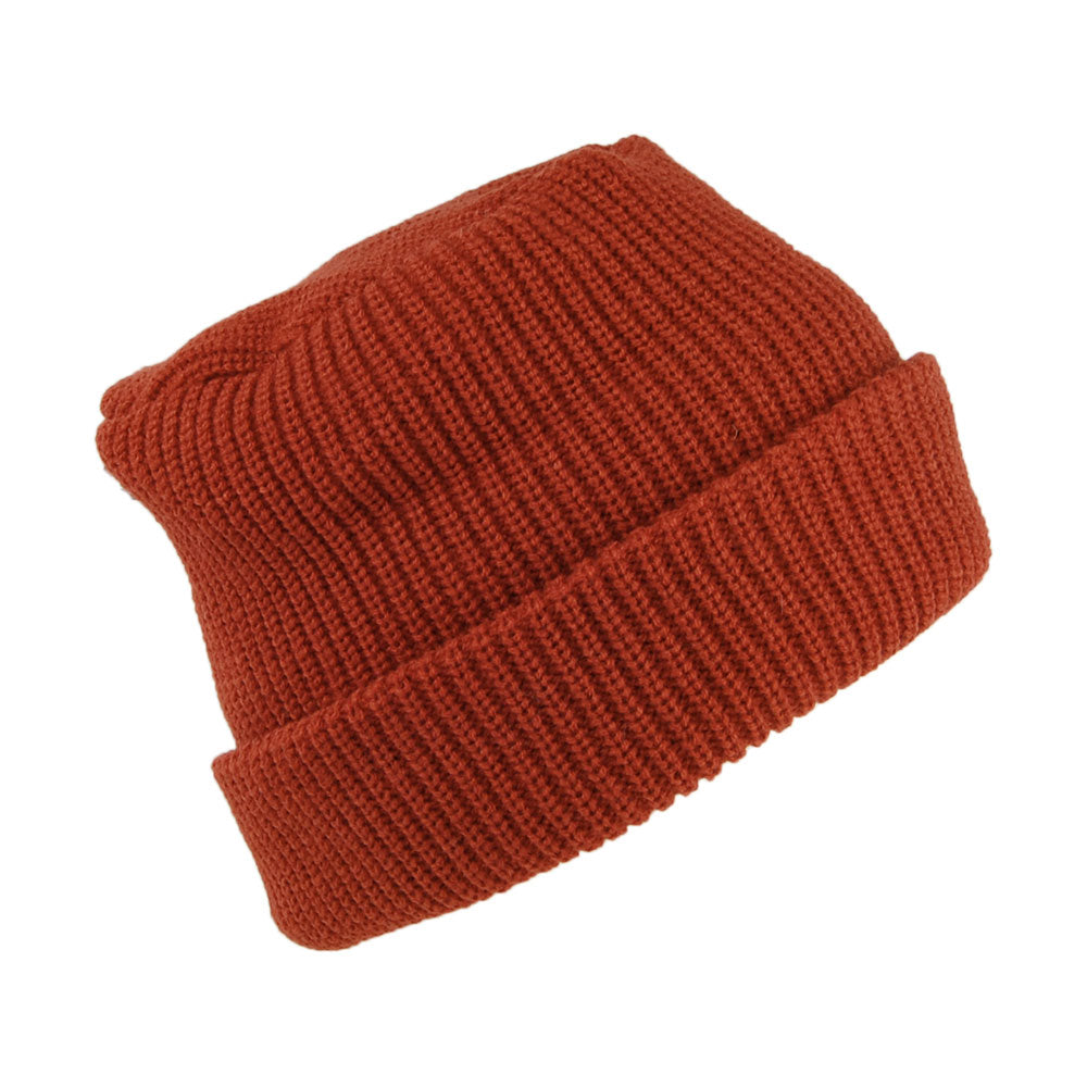 Gorro Beanie Baldwing de Barts - Rojo Óxido