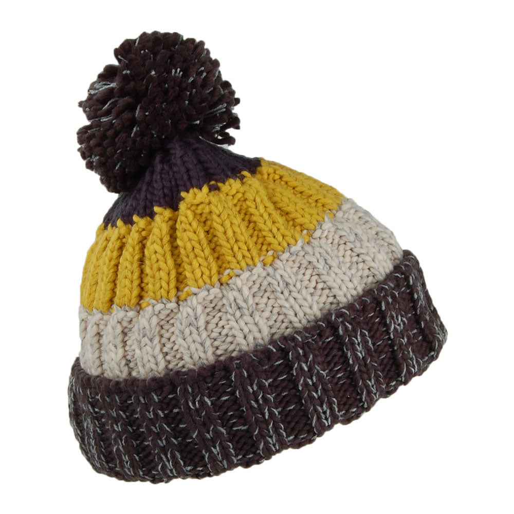 Gorro con Pompón Wilhelm de Barts - Amarillo-Negro