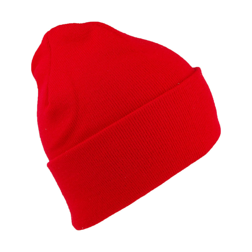 Gorro Beanie Red Batwing Embroidery Slouchy de Levi's - Rojo