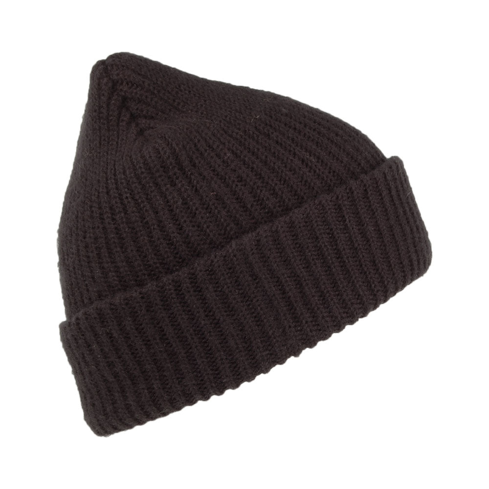 Gorro Beanie Malt Punto Grueso de Brixton - Negro