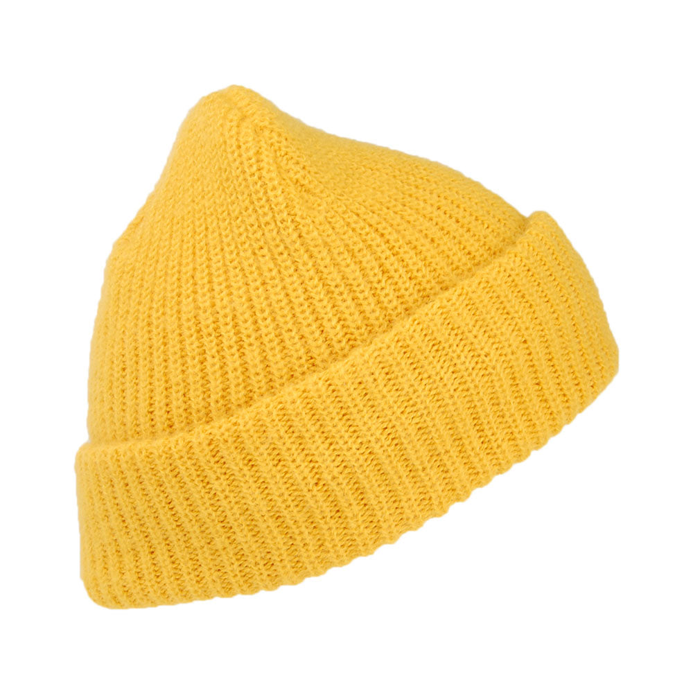 Gorro Beanie Malt Punto Grueso de Brixton - Amarillo