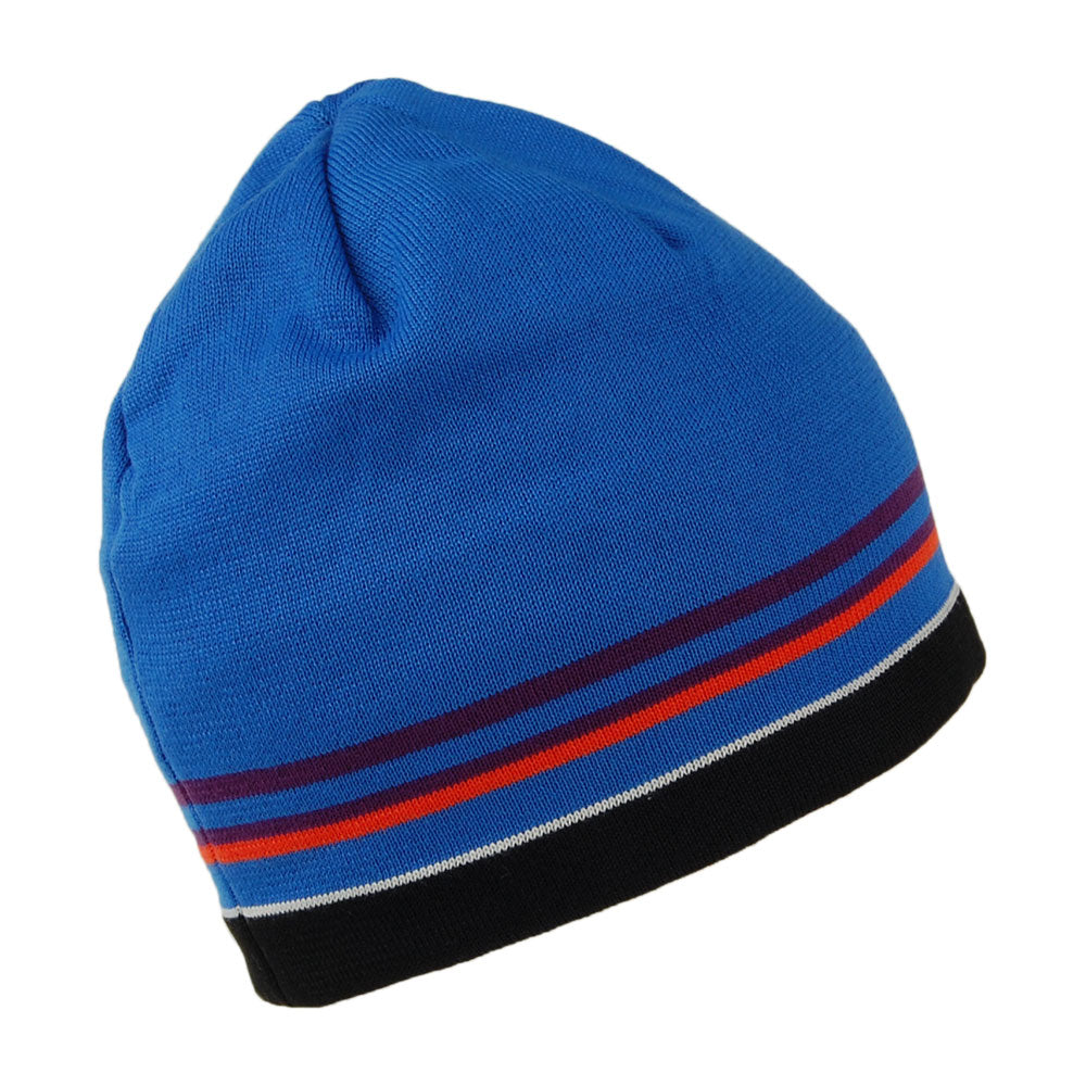 Gorro Beanie Fitz Roy Boulders de reciclado de Patagonia - Azul