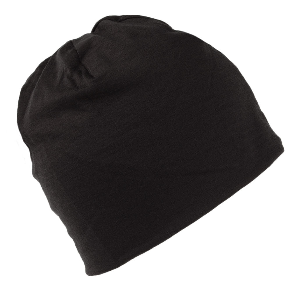 Gorro Beanie Overlook de mezcla de lana merino de Patagonia - Negro