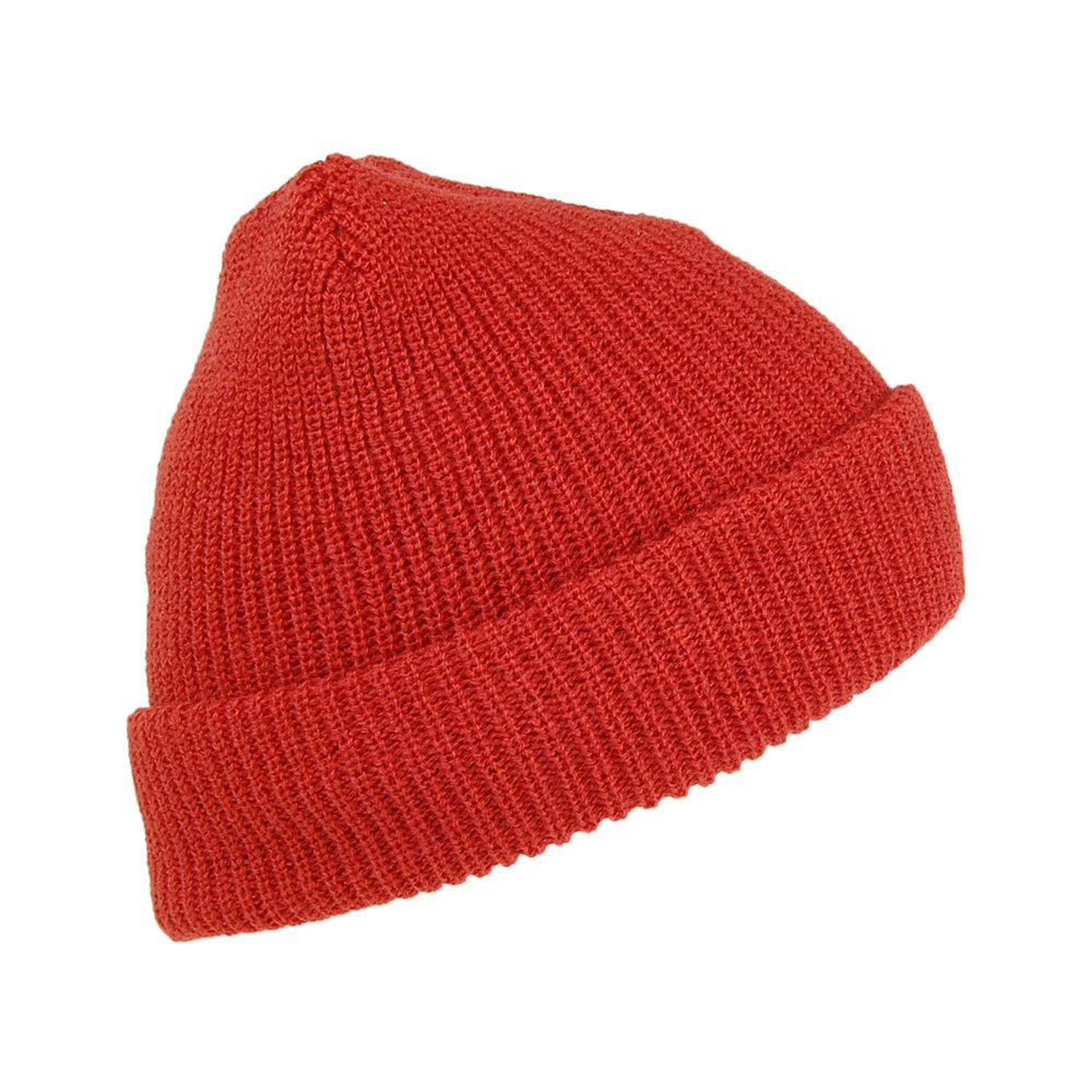 Gorro Beanie Classic Heist de Brixton - Rojo Ladrillo