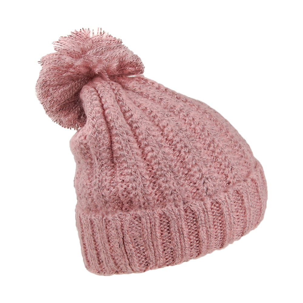 Gorro con pompón Chunky tejido de O'Neill - Rosa