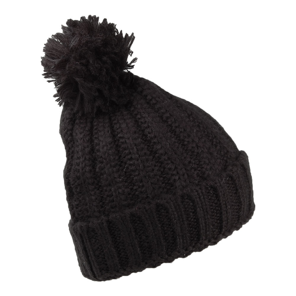 Gorro con pompón Chunky tejido de O'Neill - Negro