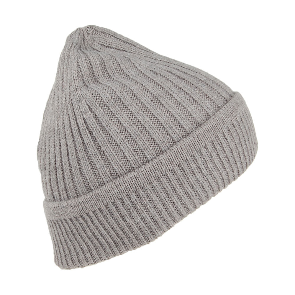 Gorro Beanie punto acanalado de Timberland - Gris Claro