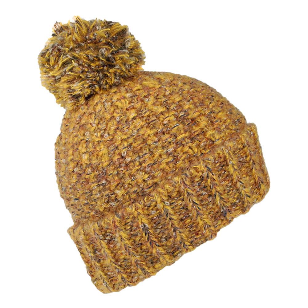 Gorro con pompón Aitane Chunky de Barts - Amarillo