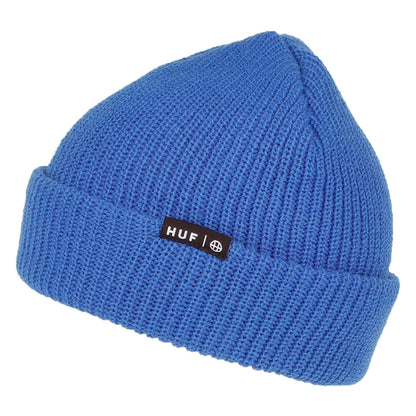 Gorro Beanie Usual pescador de HUF - Azul Cobalto