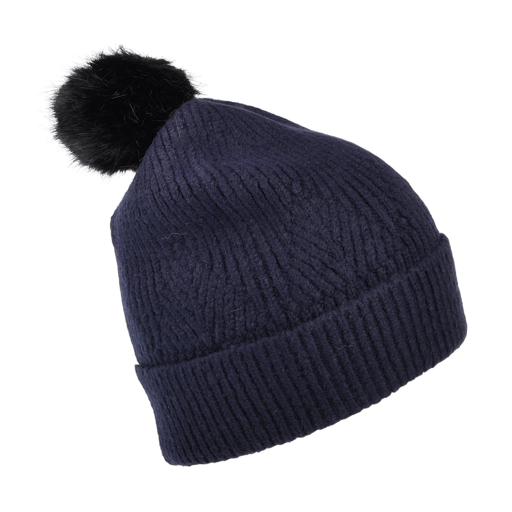 Gorro con pompón Thurley de Joules - Azul Marino