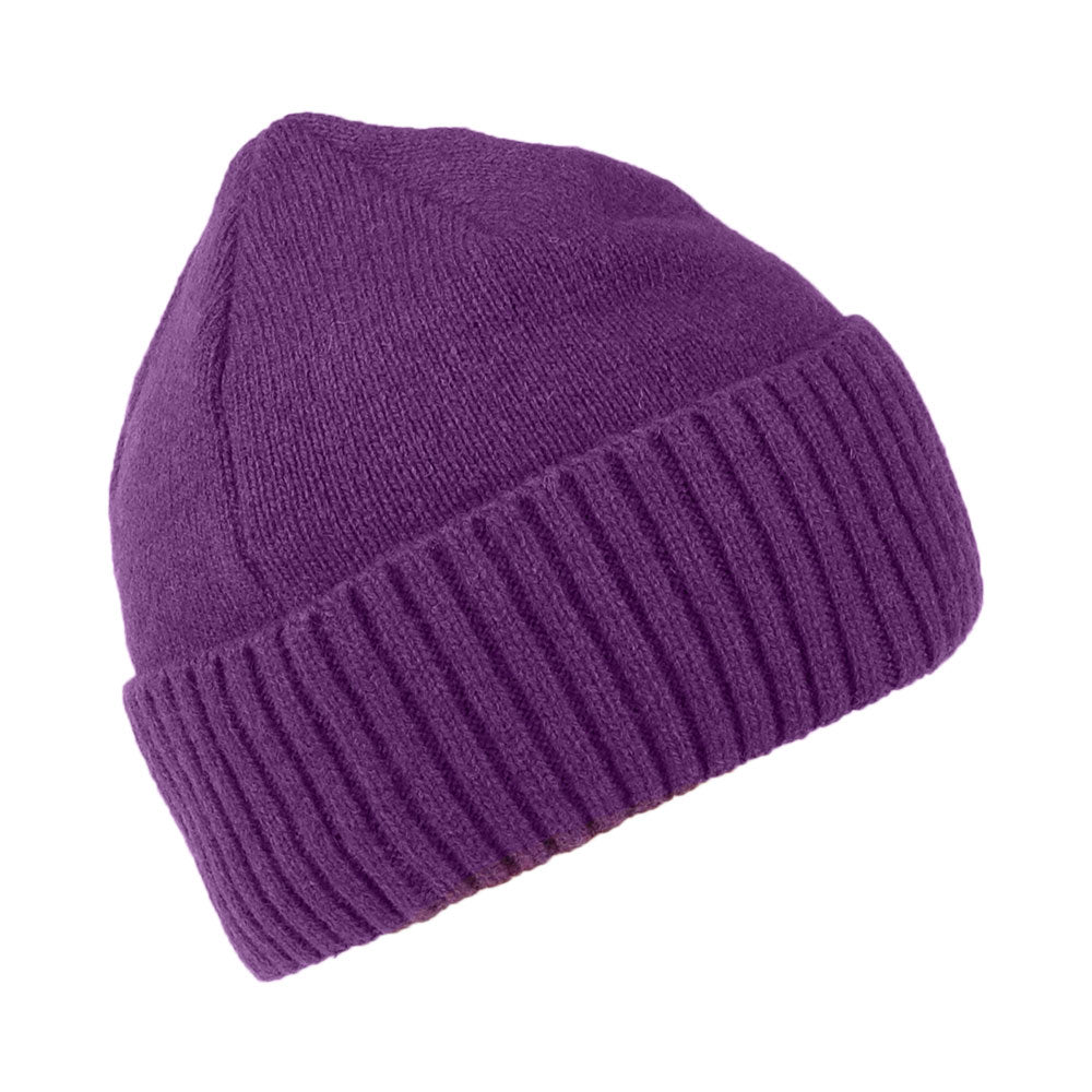 Gorro Beanie Together For The Planet Brodeo de reciclado de Patagonia - Morado