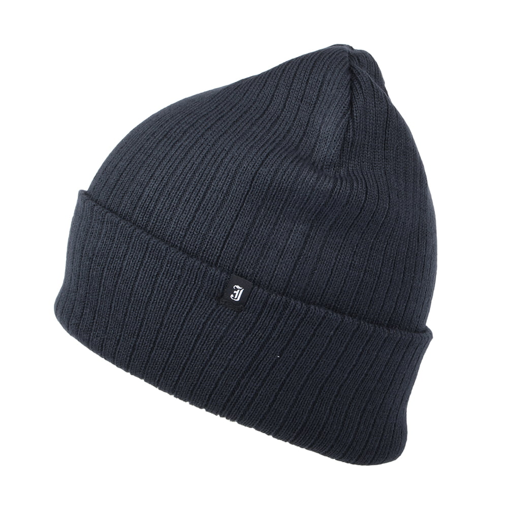 Gorro Beanie Oversized Ribknit de Jaxon & James - Azul Marino