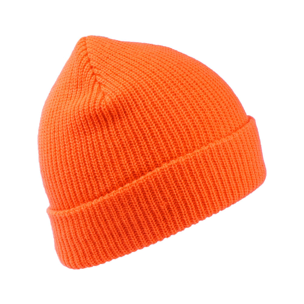 Gorro Beanie Heist con vuelta de Brixton - Naranja