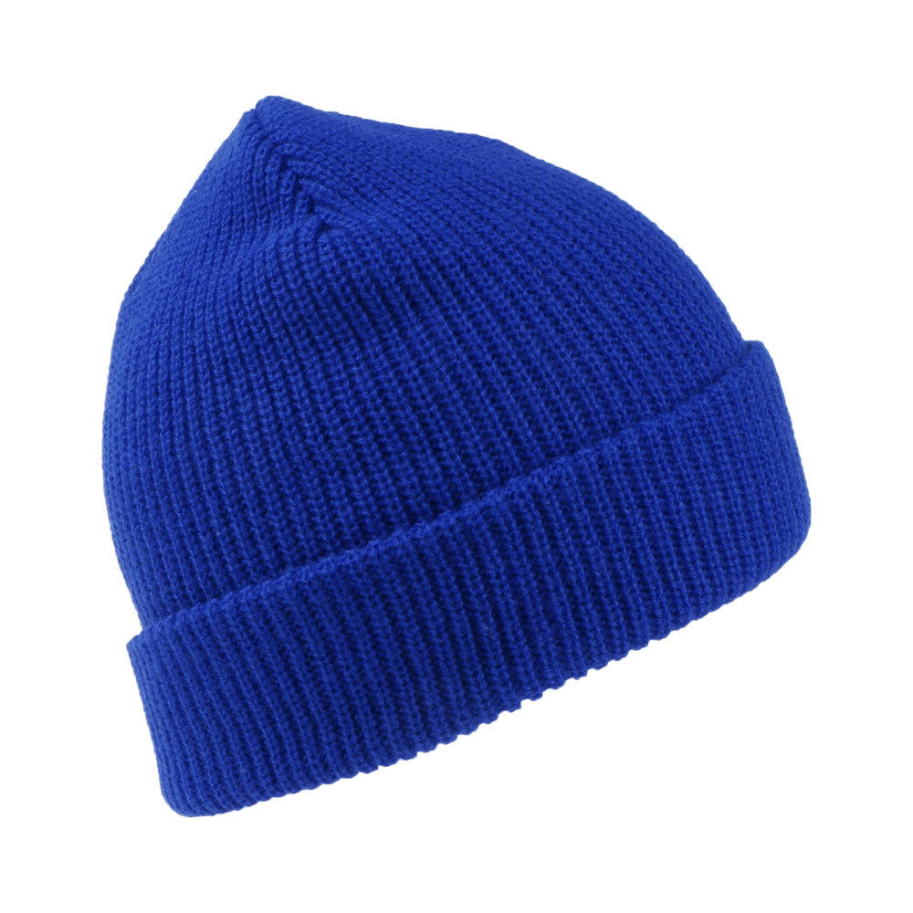 Gorro Beanie Heist con vuelta de Brixton - Azul Real