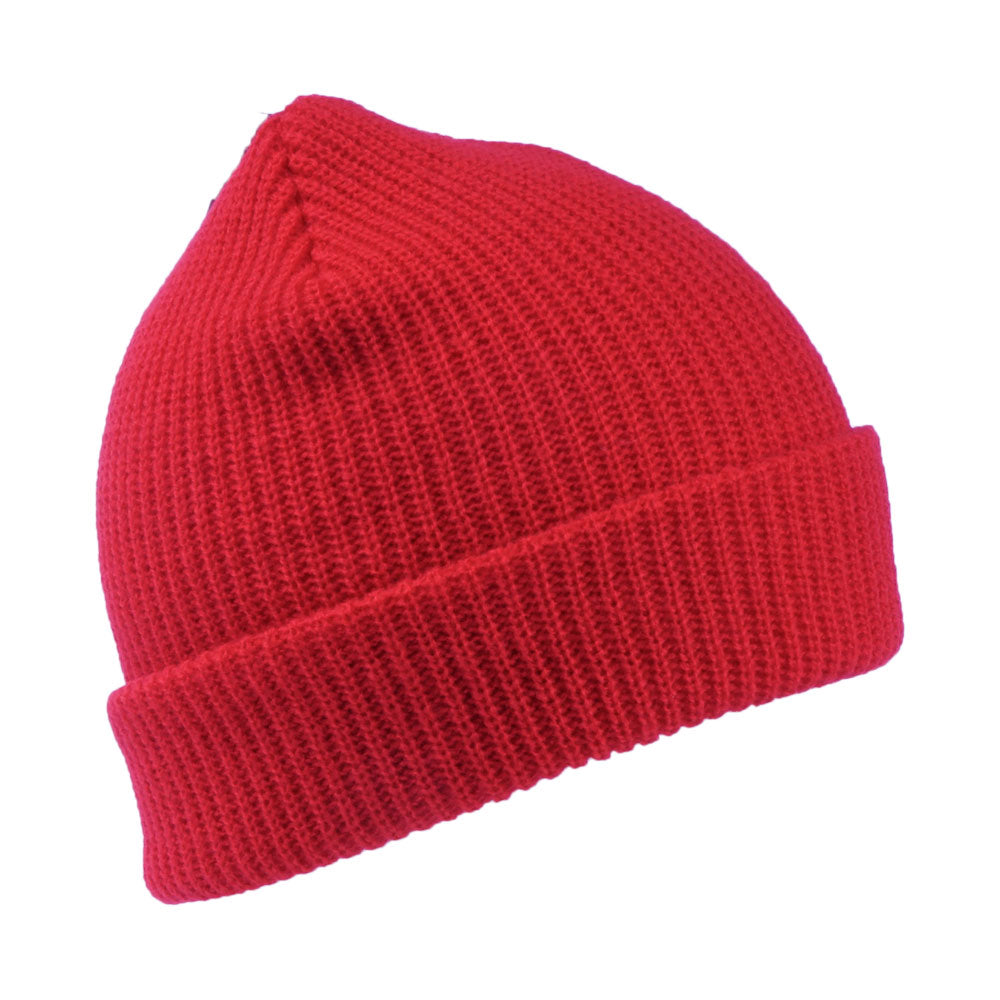 Gorro Beanie Heist con vuelta de Brixton - Rojo