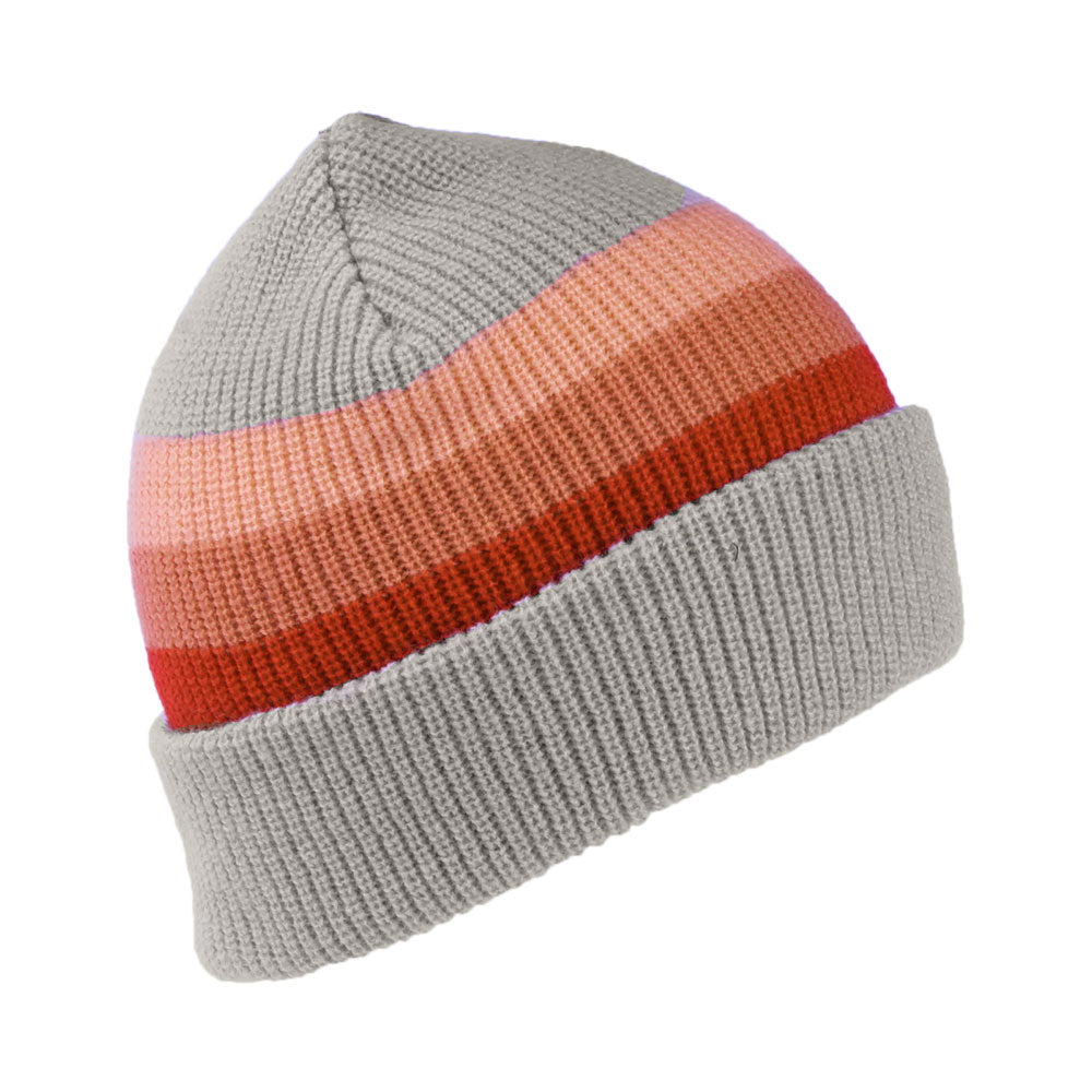 Gorro Beanie Heist a rayas de Brixton - Crema-Multi