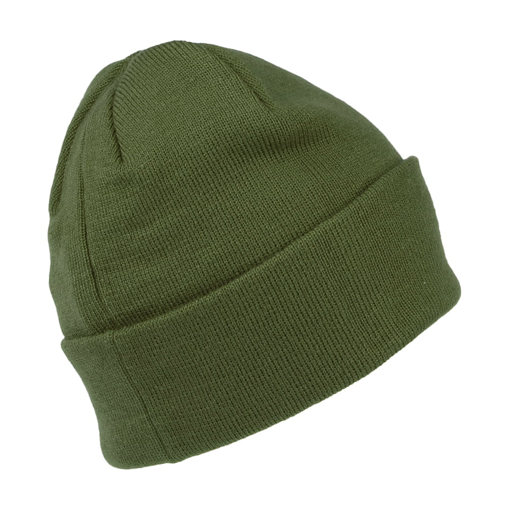 Gorro Beanie Tonal 3D Embroidery de Timberland - Verde Oliva