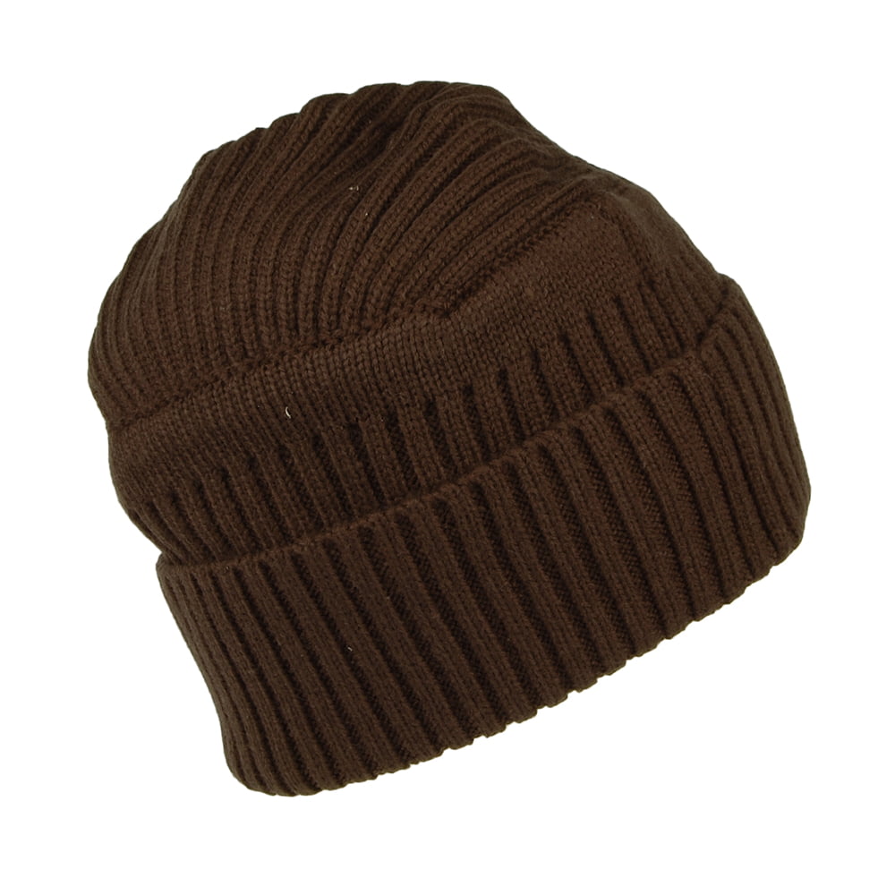 Gorro Beanie Gulf Beach de canalé de Timberland - Marrón