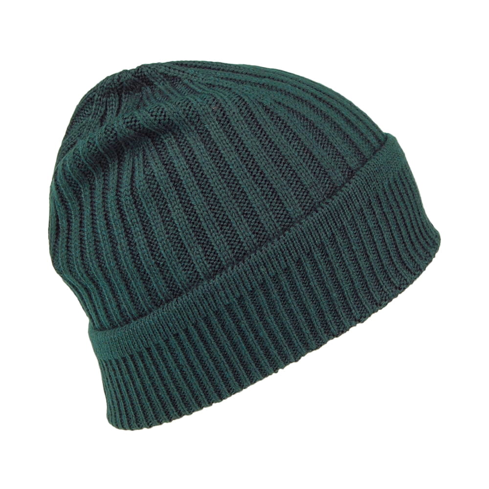 Gorro Beanie punto acanalado de Timberland - Azul Petróleo