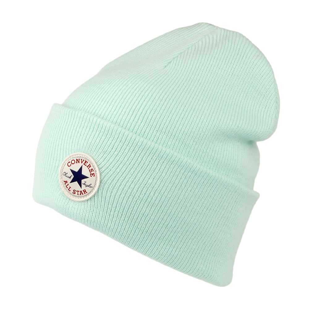 Gorro Beanie Chuck Taylor de talle alto de Converse - Menta