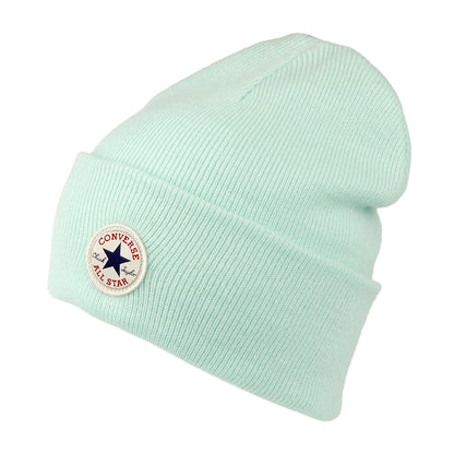 Gorro Beanie Chuck Taylor de talle alto de Converse - Menta