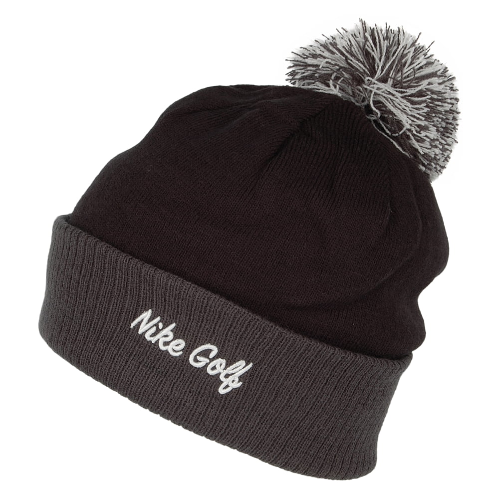 Gorro con pompón STMT de Nike Golf - Negro-Gris