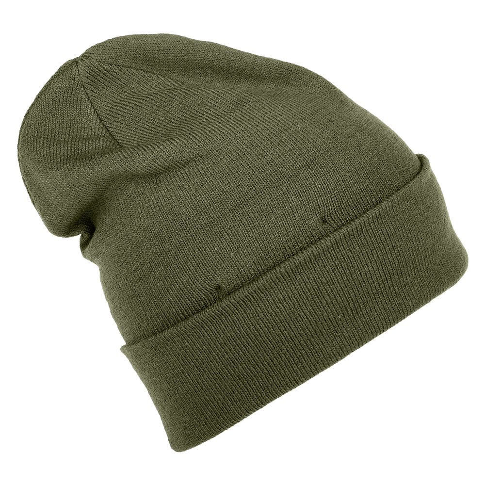 Gorro Beanie Basic de Lyle & Scott - Verde Oliva