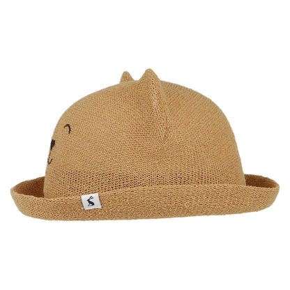 Sombrero niños Mikey Bear de Joules - Marrón