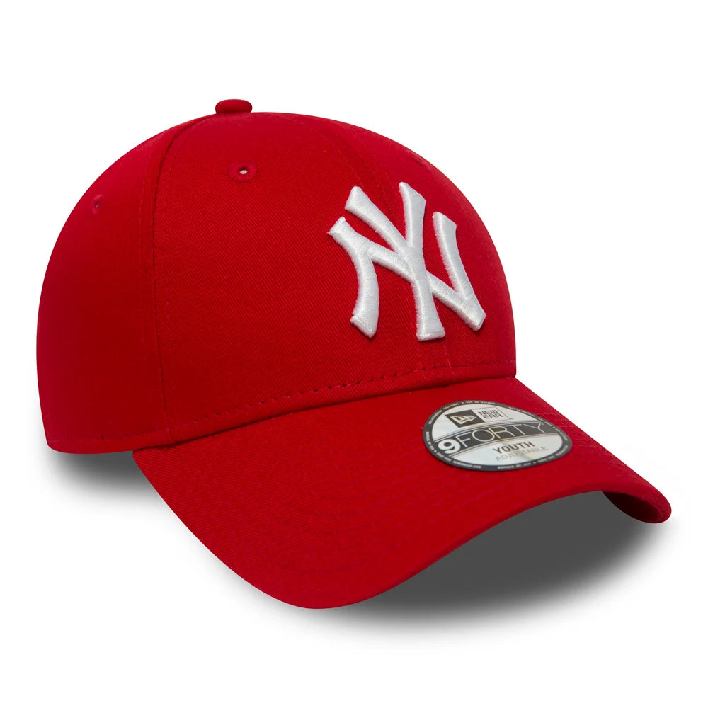 Gorra de béisbol niños 9FORTY MLB League Essential New York Yankees de New Era - Rojo