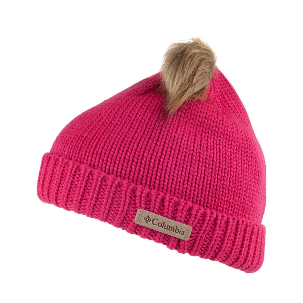 Gorro con pompón niñas Snow Problem Doble de Columbia - Rosa