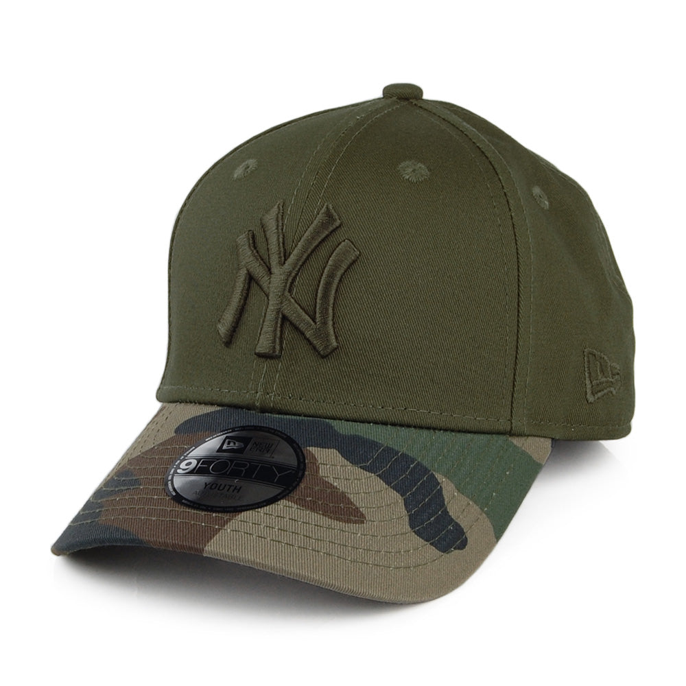 Gorra de béisbol niños 9FORTY Kids Camo New York Yankees de New Era - Camuflaje