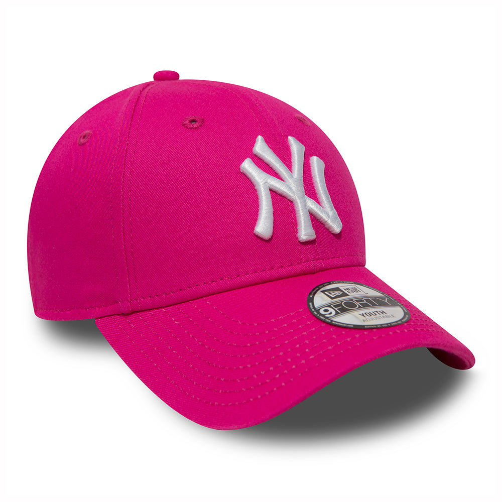 Gorra de béisbol niños 9FORTY MLB League Essential New York Yankees de New Era - Rosa