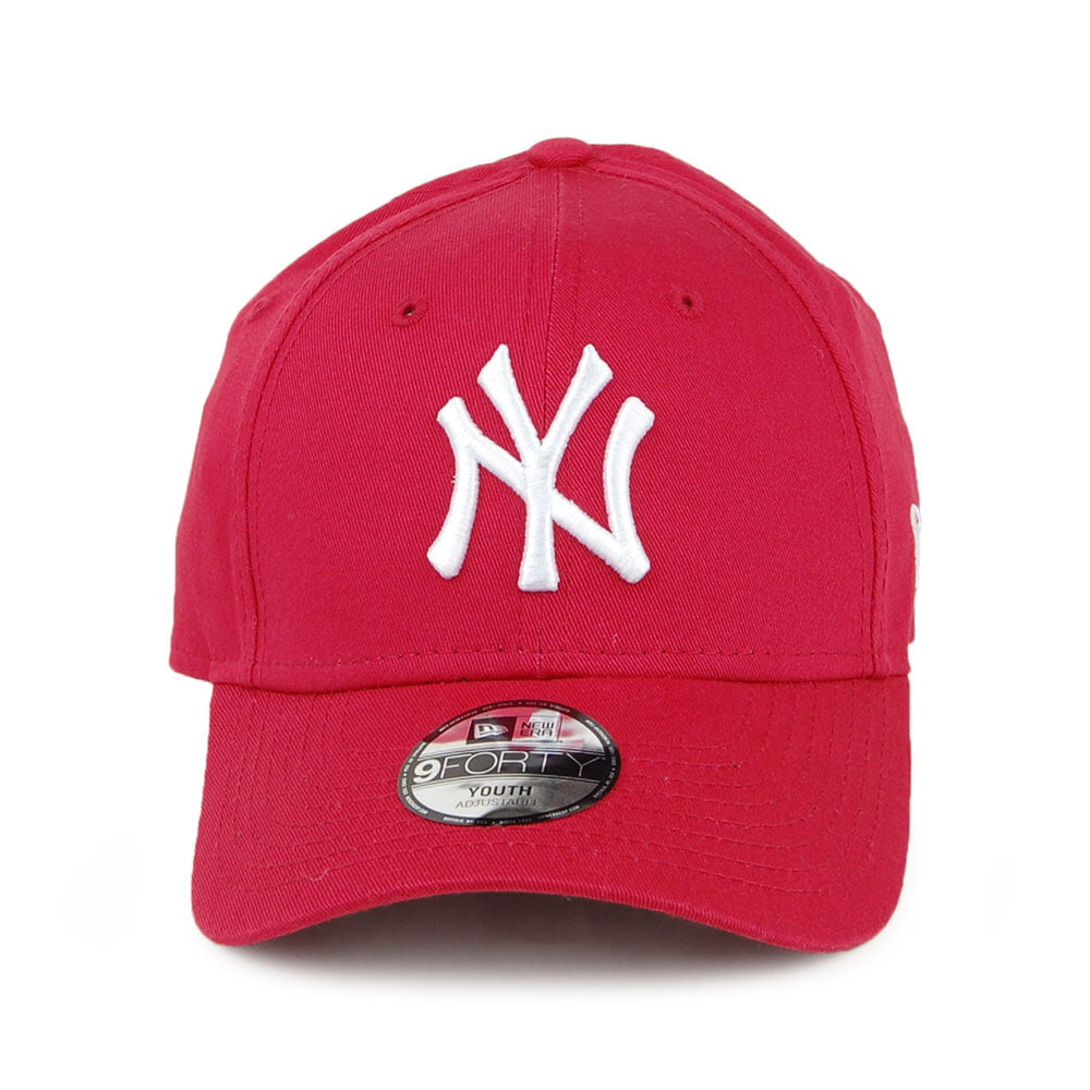 Gorra de béisbol niños 9FORTY MLB League Essential New York Yankees de New Era - Rojo Cardenal